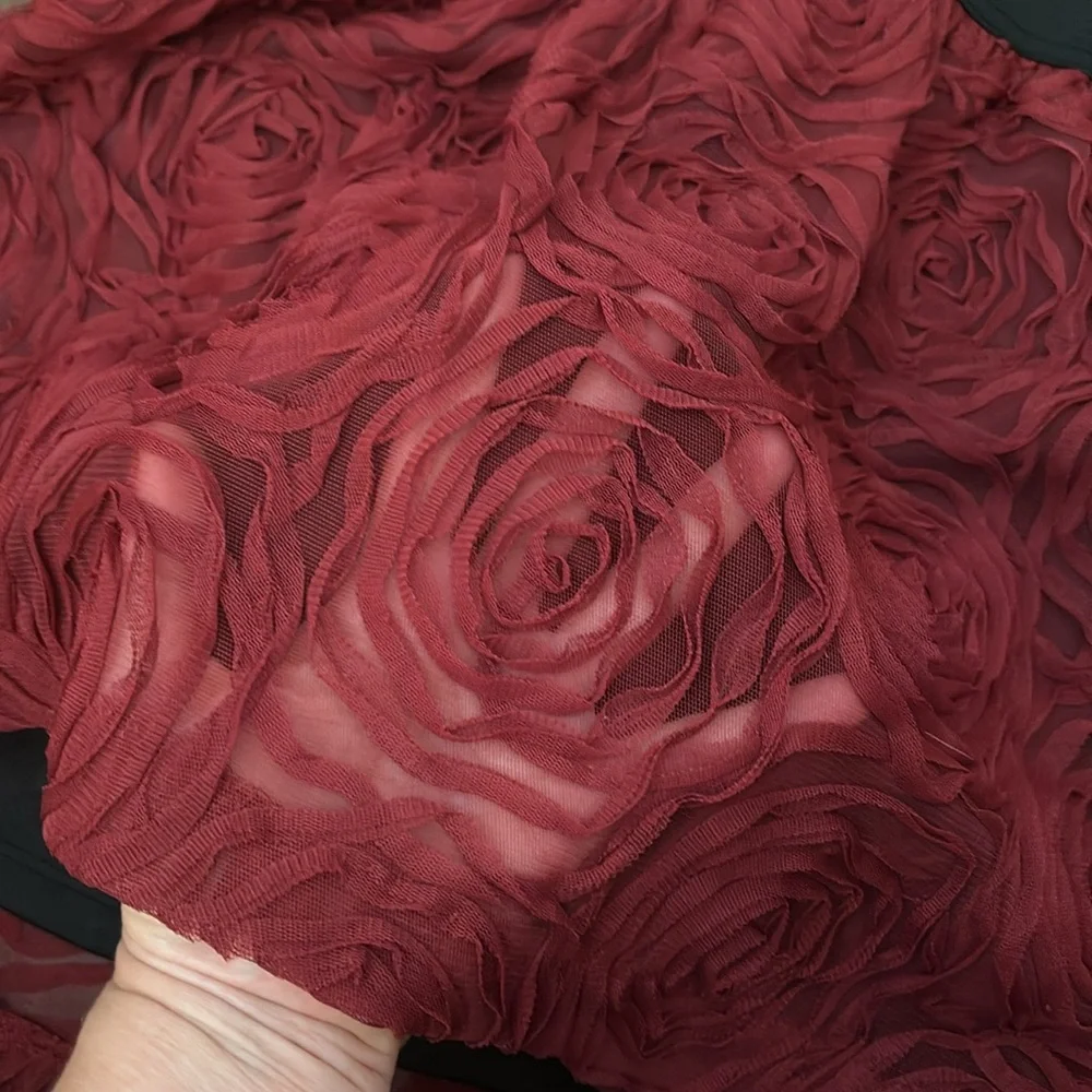 NWT Stooshy Rosette Elastic Waist Skirt